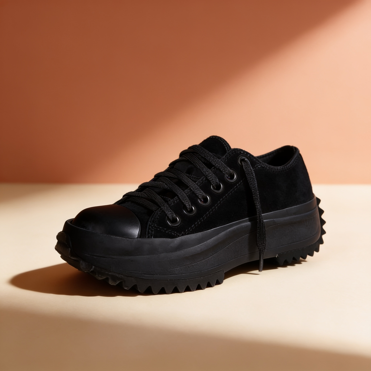 NuraWear Chunky Street Sneakers - Black