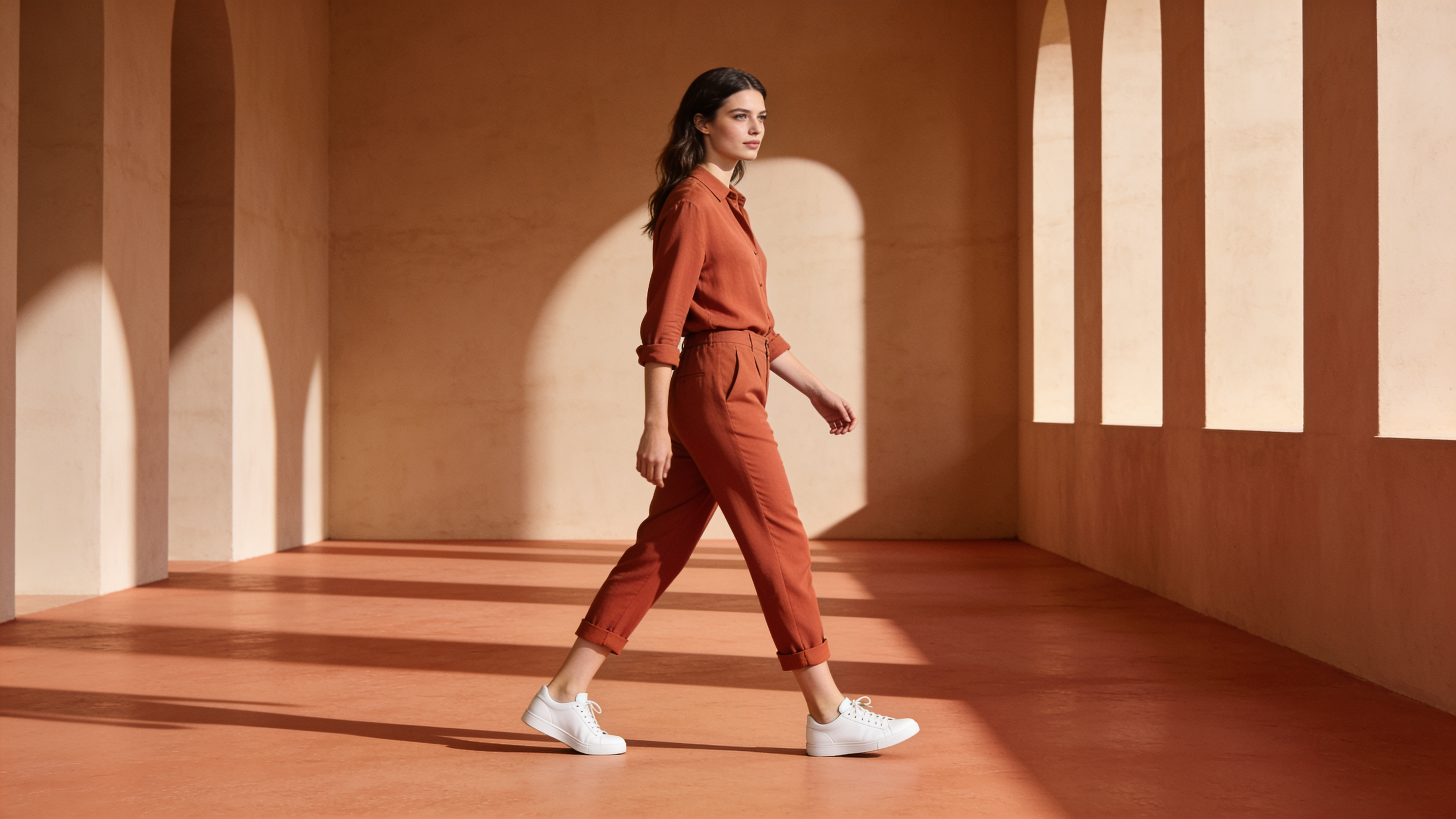 NuraWear women's comfort sneakers editorial hero